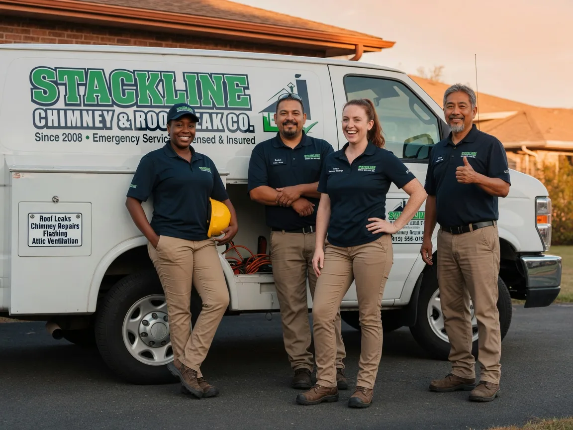 Chimney flashing repair company in Greentown, IN